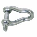 A & I Products CONNECTOR-TWIST CLEVIS-SCREW-STAINLESS 1.85" x2.2" x1.3" A-B1ABK1610